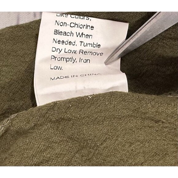 Shein Army Green Romper Open Back Halter Style Tie Waist Teen Sz Large 1 Piece - Picture 10 of 10